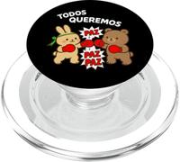 Todos Queremos Paz Lindo Boxeo Español PopSockets PopGrip para MagSafe