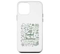 Todos reservados para Christmas Holiday Reader Bookish Doodle Carcasa para iPhone 12 Mini