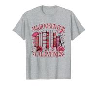 Todos reservados para San Valentín | Corazón de Humor para Amantes de los Libros Lindos Camiseta