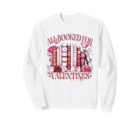 Todos reservados para San Valentín | Corazón de Humor para Amantes de los Libros Lindos Sudadera