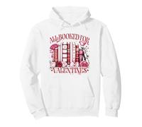 Todos reservados para San Valentín | Corazón de Humor para Amantes de los Libros Lindos Sudadera con Capucha