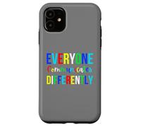 Todos se comunican de Manera Diferente Mes de concientización sobre el Autismo Carcasa para iPhone 11