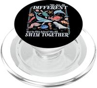 Todos Somos Diferentes Nadar Juntos Maestro de Regreso a la Escuela PopSockets PopGrip para MagSafe