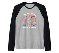 Todos Somos Diferentes Ninguno de Nosotros es Menos Conciencia sobre el Autismo Camiseta Manga Raglan