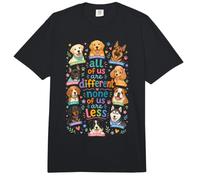 Todos Somos Diferentes Ninguno de Nosotros es Menos Consciente del Autismo Comfort Colors Adult Heavyweight T-Shirt