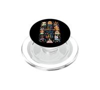 Todos Somos Diferentes Ninguno de Nosotros es Menos Consciente del Autismo PopSockets PopGrip para MagSafe