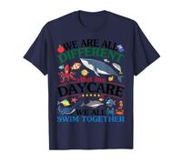 Todos Somos Diferentes, Pero en la guardería Todos nadamos Juntos Camiseta