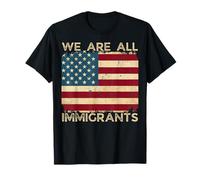 Todos Somos Inmigrantes Apoyamos la Inmigración Divertido No Kings Camiseta