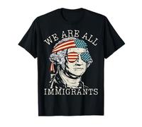 Todos Somos Inmigrantes Apoyamos la Inmigración Divertido No Kings Camiseta