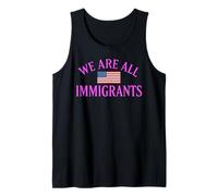Todos Somos Inmigrantes Derechos Humanos No La Migra Protesta Rally Camiseta sin Mangas
