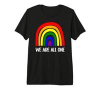 Todos Somos uno: Rainbow Pride Equality Unity Design Camiseta Premium