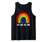 Todos Somos uno: Rainbow Pride Equality Unity Design Camiseta sin Mangas