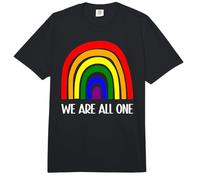 Todos Somos uno: Rainbow Pride Equality Unity Design Comfort Colors Adult Heavyweight T-Shirt