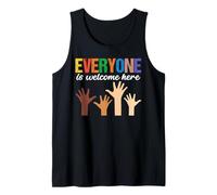 Todos Son bienvenidos aquí Maestro de Idaho Camiseta sin Mangas