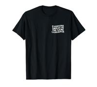 Todos sonríen en el Mismo Idioma Que eleva la Diversidad Camiseta gráfica económica