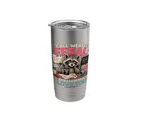 Todos ustedes eran salvajes pero yo discreta te amo fin de año escolar Vaso térmico de acero inoxidable de doble pared