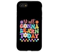 Todos van a aprender hoy colorido regreso a la escuela Carcasa para iPhone SE (2020) / 7 / 8
