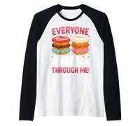 Todos ven a través de mí Camiseta Manga Raglan