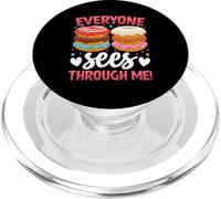 Todos ven a través de mí PopSockets PopGrip para MagSafe
