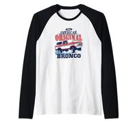 Todoterreno Ford Core, American Original Bronco Mountain Camiseta Manga Raglan