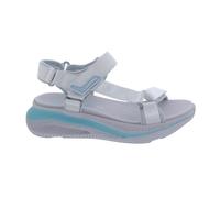 Todoterreno Sandale Con Cierres Adhesivos Far Away En Blanco-Gris Blanco Hueso