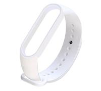 Todotumovil Correa de recambio para Xiaomi Mi Band 4. Pulsera de silicona de reloj inteligente Color Blanco