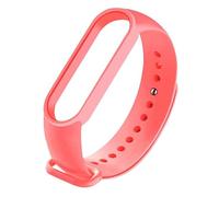 Todotumovil Correa de recambio para Xiaomi Mi Band 6. Pulsera de silicona de reloj inteligente Color Rojo