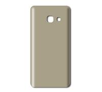 Todotumovil Tapa Trasera de bateria Cristal Trasero para Samsung Galaxy A3 2017 (Dorado)