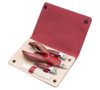 TOE CLIPPER, juego de uñas | Women Mens Grooming Kit Cutter de acero inoxidable Cutter - Bolsa de almacenamiento portátil, recortes de uñas de los pies encarnados, herramientas de para los