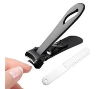 Toe Nail Clippers, cortadoras de uñas con archivo - Kit de manicura de corte de punta cómoda de agarre de punta de los pies | Kit de preparación de uñas de archivos de uñas portátiles para viajes a do