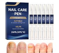 Toe Nail Pen - Nail Repair Pen, Soothing Moisturizing Strengthener with Easy Apply Brush, Healthy Nails Care Solution, Strengthens and Repairs Damaged Toenails, Professional and Home Pedicure Tool