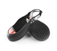 Toecover de acero - Zapatos antideslizantes con certificación CE/ASTM con aleación de titanio ultraligera - Toe Cap, resistente al aceite (FO) y resistente a ácidos y álcalis para uso industrial (M(36