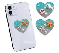 TOEECY Anillo Soporte para Movil Airbag Soporte de Dedo para Teléfono Celular 360°Rotación Estrella Mar Amor Corazón Magnético Agarre Teléfonos Móviles Delfín Expandibles Móvil Smartphone