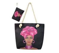 TOEECY Bolso Tela Mujer Bolsa De Mano Impresa Bolso Señora Con Cremallera Bolsa Grandes De La Compra Para Mujer Tote Bag Plegable Regalos Personalizados Para Comprar Viaje(B)