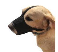 TOEECY Bozal Transpirable Malla Seguridad Canino Ajustable Protección Mascota Entrenamiento Paseo Cómodo Prevención Mordeduras