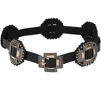 TOEECY Cinturón de mujer con hebillas decorativas de estilo vintage ajustable y de alta calidad accesorio de moda imprescindible para cualquier ocasión (150 caracteres)