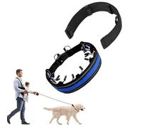 TOEECY Collar Perro Reflectante Ajustable Collar Perros de Acolchado Neopreno Nylon para Caminar Correr Entrenamiento para Perros Pequeños Medianos Grandes