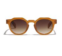 TOEECY Gafas Sol Redondas Vintage Unisex Montura Gruesa Lentes Degradadas Protección Uv400 Incluye Estuche Rígido Funda