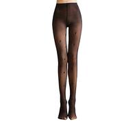 TOEECY Medias con Patrón Mujer Estampadas Translucent Pantimedias Invierno Pantys Termicas Leggings Tights Elástico Cintura Alta Leotardos (#3)