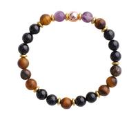 TOEECY Pulsera Personalizada Mujer Pulsera Piedras Naturales Para Hombre Joyas De Bohemia Regalos Cumpleaños Mujer Pulseras De Cuentas Joyas Para Madres Novias Esposas(C)