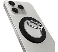 TOEECY Soporte de Anillo para Teléfono Móvil Agarre Giratorio 360° y Plegable Compatible con Varios Modelos de Smartphones Accesorio Elegante y Funcional para Uso Diario(Bianco)