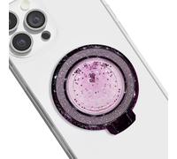 TOEECY Soporte para Anillos de Móvil Soporte Anillo Magnético Movil Soporte de Anillo de Teléfono con Lentejuelas Soporte de Dedo para Teléfonos Móviles y Tabletas
