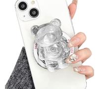 TOEECY Soporte y Agarre para Teléfonos Móviles Agua Ondulante Oso de Dibujos Animados Airbag Agarre Magnético Base Soporte Plegable Phone Móvil Accesorios para Teléfonos Inteligentes y Tabletas