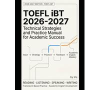 TOEFL iBT Preparation Book 2026-2027 Technical Strategies and Practice Manual for Academic Success