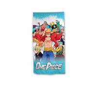 Toei Animation One Piece Toalla de Playa, Microfibra, 70 x 140 cm, Multicolor AYM-054OP-BTM