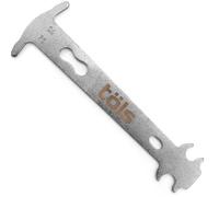 TÖLS Chain Checker medidor Cadena Bicicleta - Medidor Desgaste de Cadena MTB en Acero - Compatible con 7-12 velocidades - Medidor tensión Cadena Bicicleta para Uso doméstico o Taller