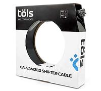 TÖLS Shifter Cable 1,1mm Galvanized Diameter 2,2m Long (100 Pcs), Accesorios Bici Unisex Adulto, (multicolor), Única