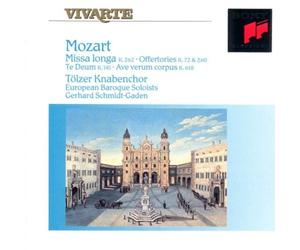 Tölzer Knabenchor - Missa longa K.262 / Te Deum / Ave verum corpus