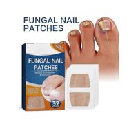 Toenail Fungus Treatment, Nail Repair Strips, 32pcs Toenail Reliever,restores Appearance Of Discolored Or Damaged Nails Tw