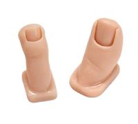 Toenail - Toenail Realistic Silicone Training Tools,Foot Toenail Pedicure Practice Tool | for Home Salon Studio Training Display Manicure Pedicure Manicurist Women Girls